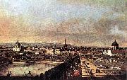 View of Vienna from the Belvedere, Bernardo Bellotto